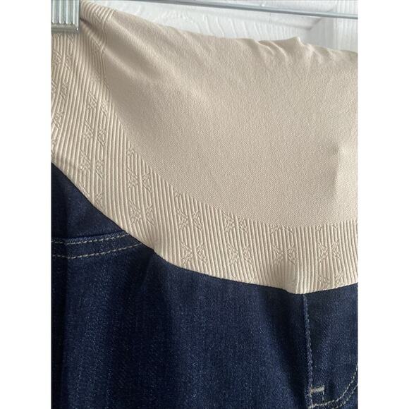 NYDJ Maternity Women's 8 Dark Wash Mabel‎ Jeans Straight Leg Denim - Picture 4 of 8